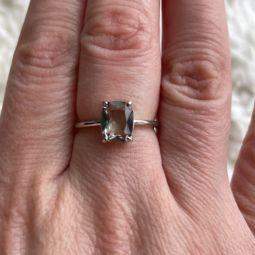 🆕 Emerald Style Cut Cocktail‎ Ring
